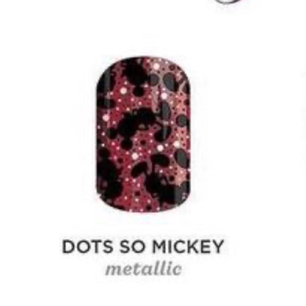 Jamberry Nails - Disney Design - Dots So Mickey
